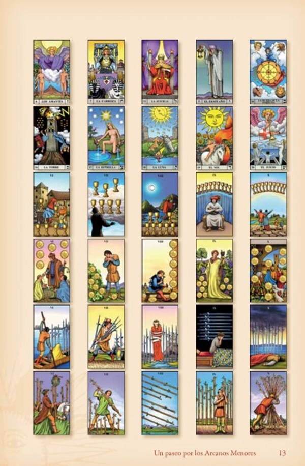 MANUAL DE INTERPRETACION DEL TAROT CON LOS 78 ARCANOS - 6