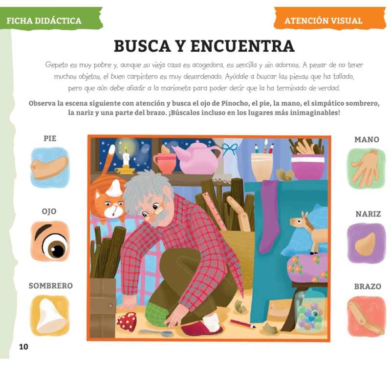PINOCHO. JUEGOS Y ACTIVIDADES PARA INTERACCIONAR - 4