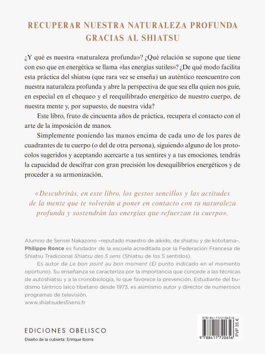 LIBRO EL SHIATSU DE LAS ENERGÍAS SUTILES - PHILIPPE RONCE - 2