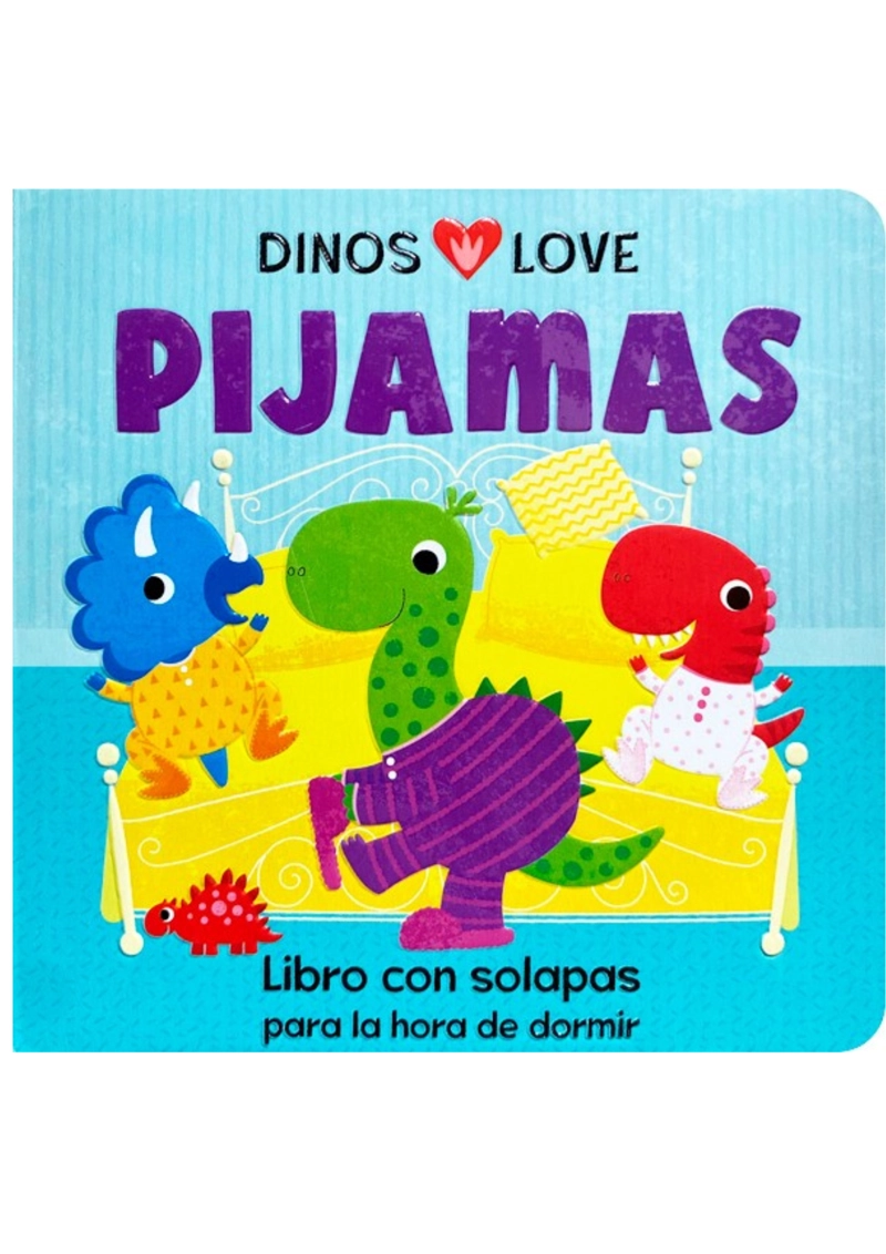 LIBRO DINOS LOVE - PIJAMAS - PTERRY REDWING - 1