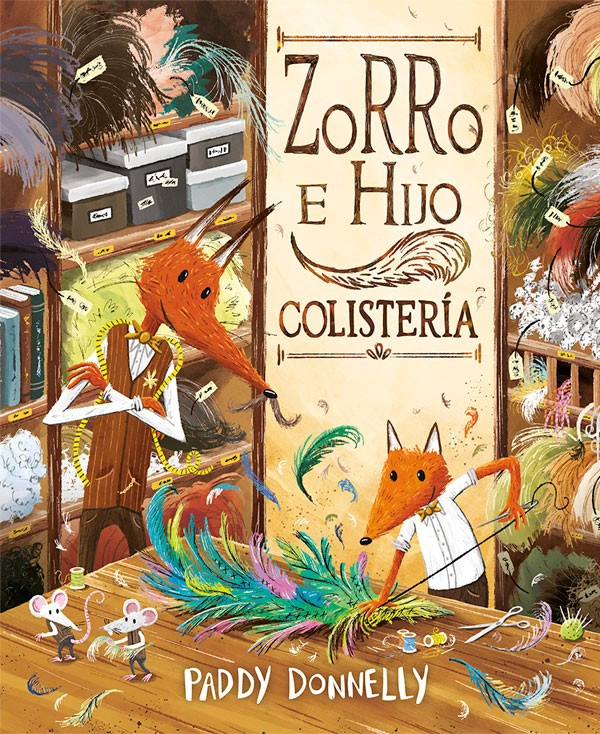 LIBRO ZORRO E HIJO COLISTERIA - PADDY DONNELLY - 1