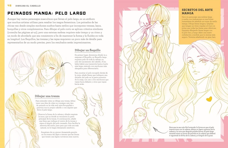 LIBRO SECRETOS DEL DIBUJO MANGA - DALIA SHARAWNA - 2