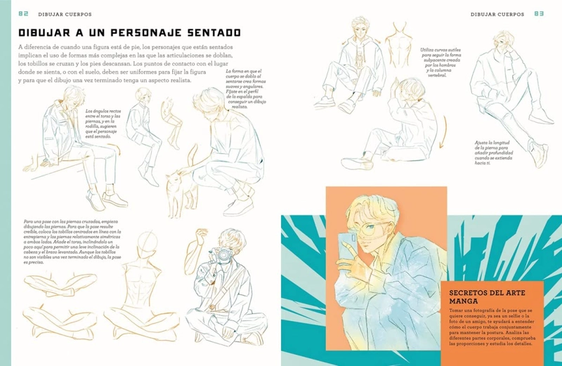 LIBRO SECRETOS DEL DIBUJO MANGA - DALIA SHARAWNA - 3