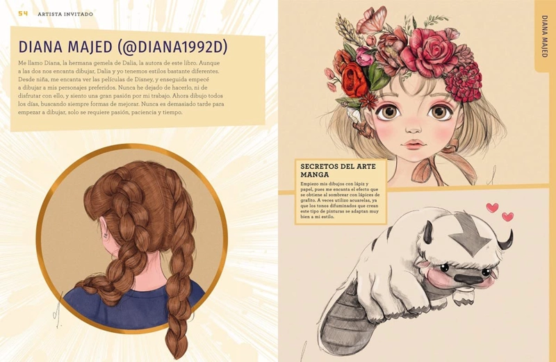 LIBRO SECRETOS DEL DIBUJO MANGA - DALIA SHARAWNA - 4