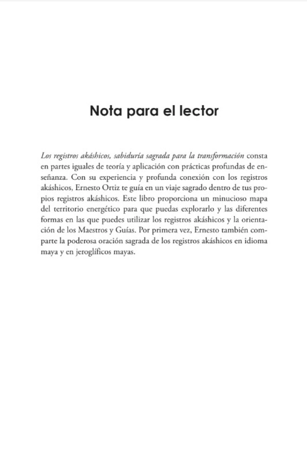 LIBRO LOS REGISTROS AKASHICOS, SABIDURIA SAGRADA - ERNESTO ORTIZ - 4