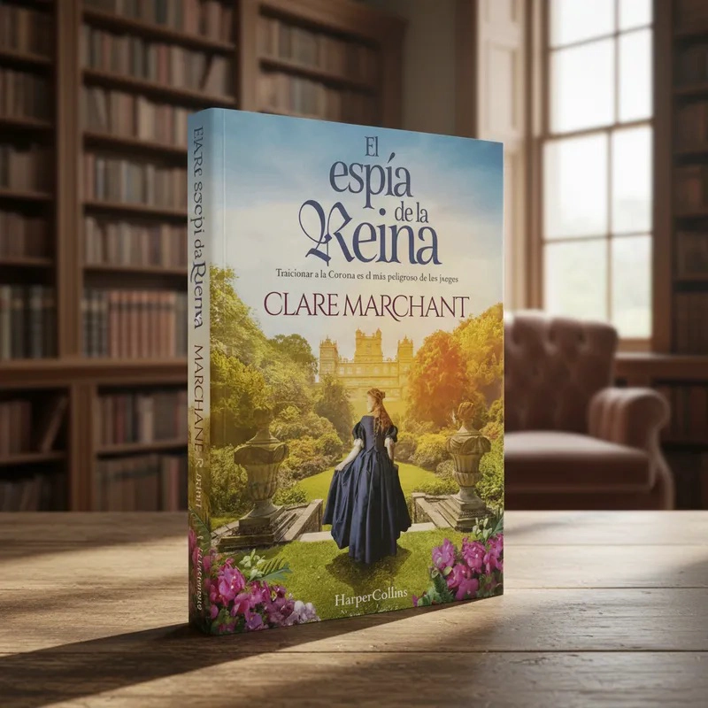 LIBRO EL ESPÍA DE LA REINA CLARE MARCHANT - 2