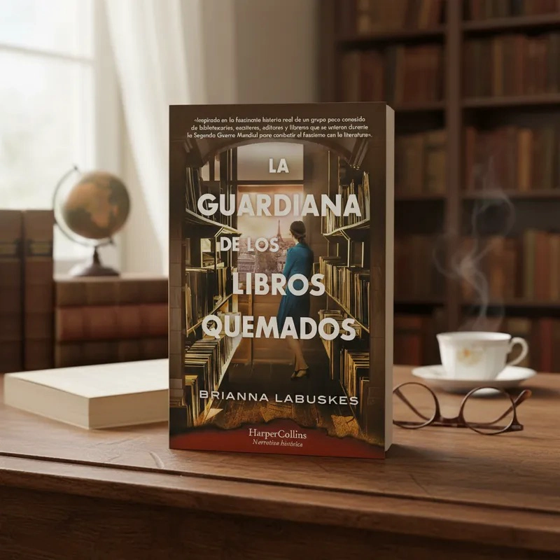 LIBRO LA GUARDIANA DE LOS LIBROS QUEMADOS BRIANNA LABUSKES - 2