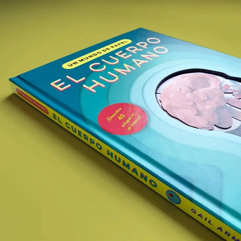 LIBRO UN MUNDO DE PAPEL - EL CUERPO HUMANO - GAIL ARMSTRONG - 3