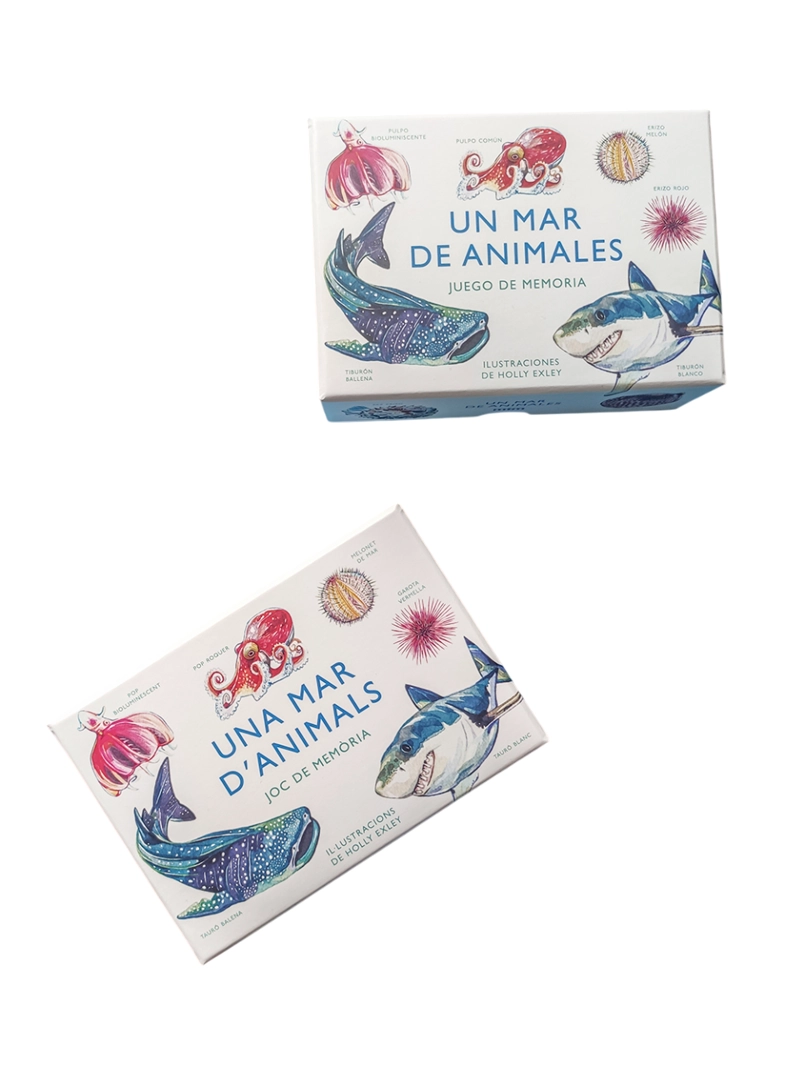 LIBRO UN MAR DE ANIMALES. JUEGO DE MEMORIA - HOLLY EXLEY - 6