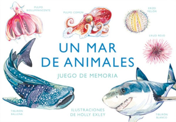 LIBRO UN MAR DE ANIMALES. JUEGO DE MEMORIA - HOLLY EXLEY - 8
