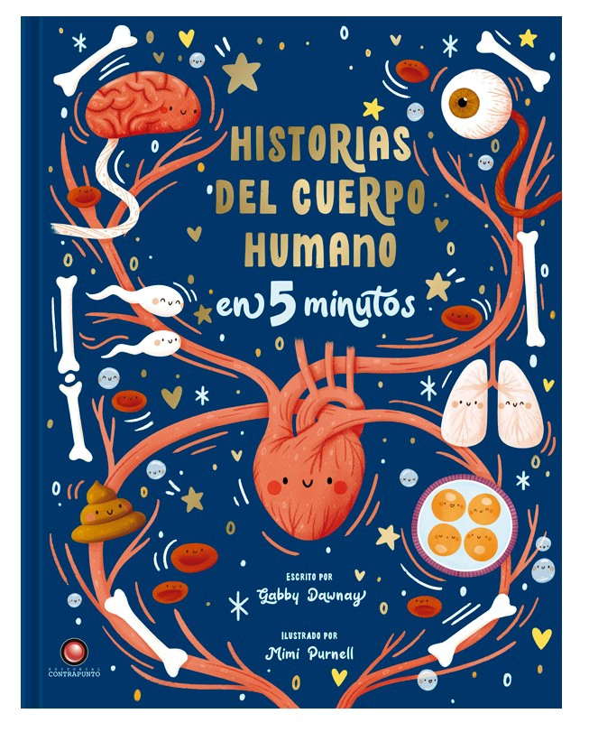 LIBRO HISTORIAS DEL CUERPO HUMANO EN 5 MIN. - GABBY DAWNAY - 1