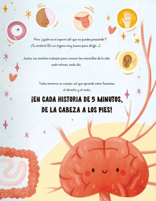 LIBRO HISTORIAS DEL CUERPO HUMANO EN 5 MIN. - GABBY DAWNAY - 4