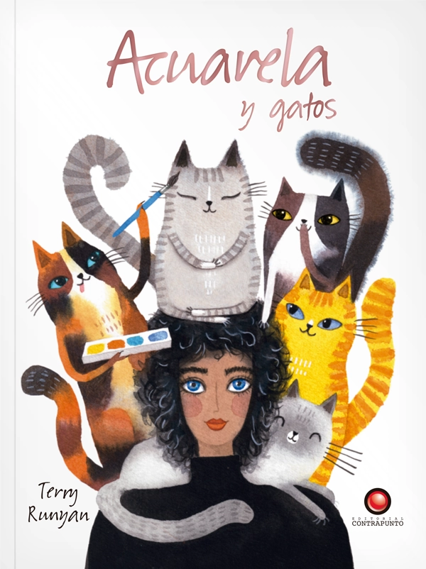 ACUARELA Y GATOS - 5