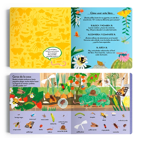 LIBRO 101 BICHOS PARA DESCUBRIR - CAMBELL BOOKS - 2