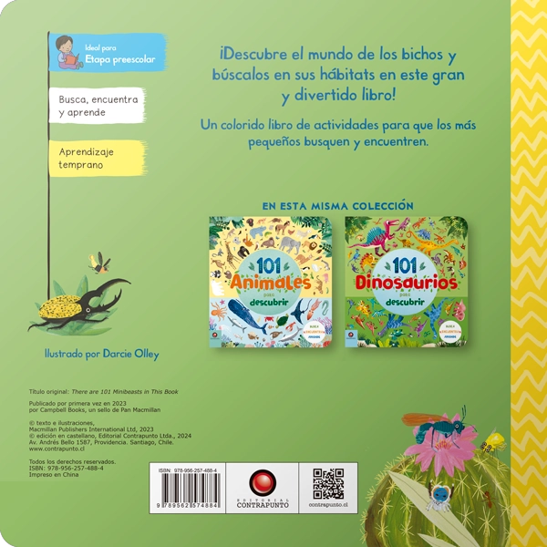 LIBRO 101 BICHOS PARA DESCUBRIR - CAMBELL BOOKS - 6