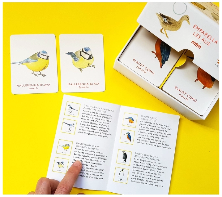LIBRO UN PAR DE AVES. JUEGO DE MEMORIA - BERLE CHRISTINE - 3