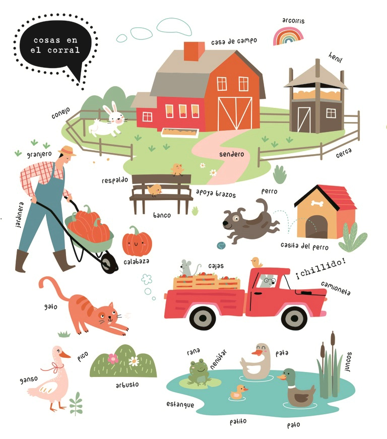 LIBRO TODAS LAS COSAS DE LA GRANJA - STUDIO IMAGEBOOKS - 2