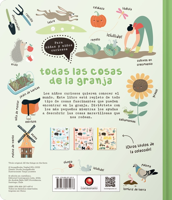 LIBRO TODAS LAS COSAS DE LA GRANJA - STUDIO IMAGEBOOKS - 6