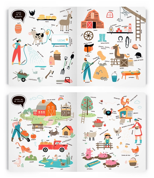 LIBRO TODAS LAS COSAS DE LA GRANJA - STUDIO IMAGEBOOKS - 7