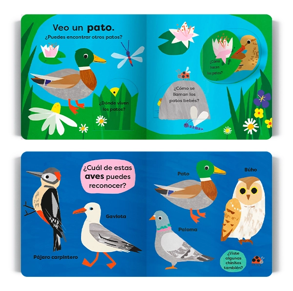 LIBRO VEO UN PATO. MI PRIMERA GUÍA VISUAL - KAY VINCENT - 2