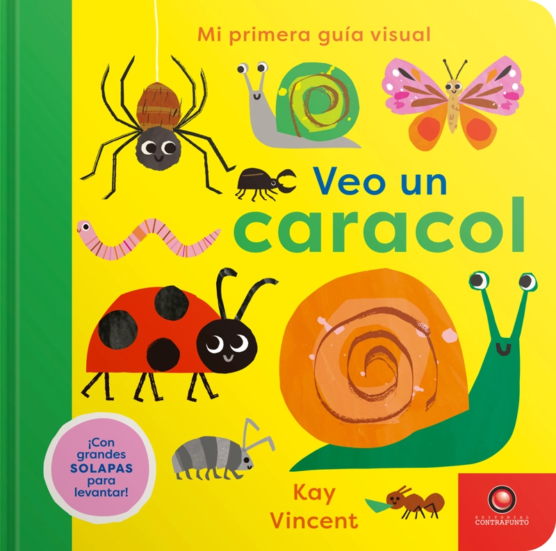 LIBRO VEO UN CARACOL. MI PRIMERA GUÍA VISUAL - KAY VINCENT - 1
