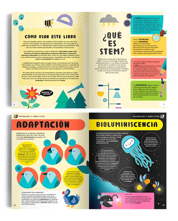 LIBRO ENCICLOPEDIA DE PALABRAS STEM - JENNY JACOBY - 9