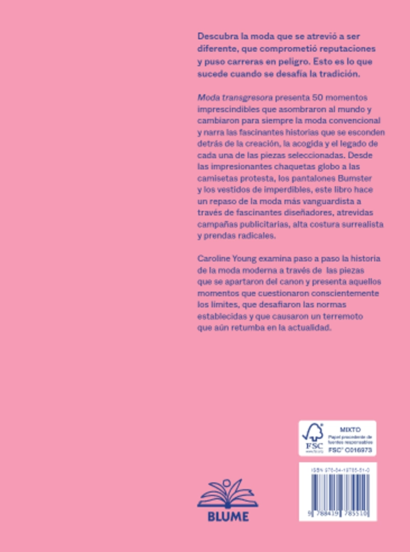 LIBRO MODA TRANSGRESORA - CAROLINE YOUNG - 4