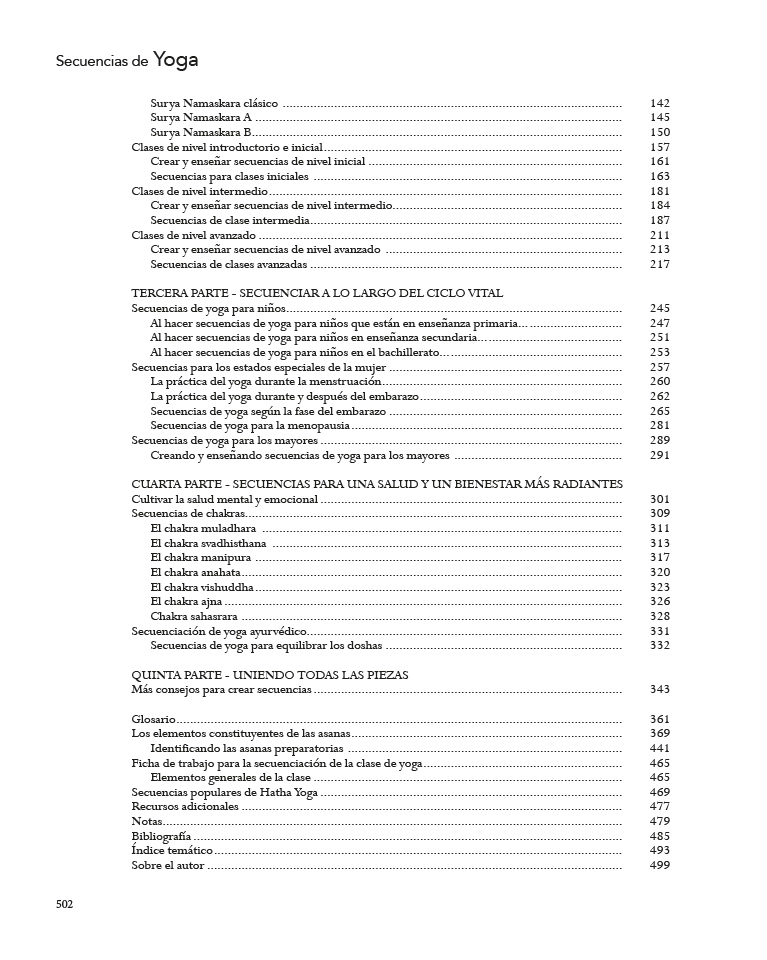 SECUENCIAS DE YOGA - 3