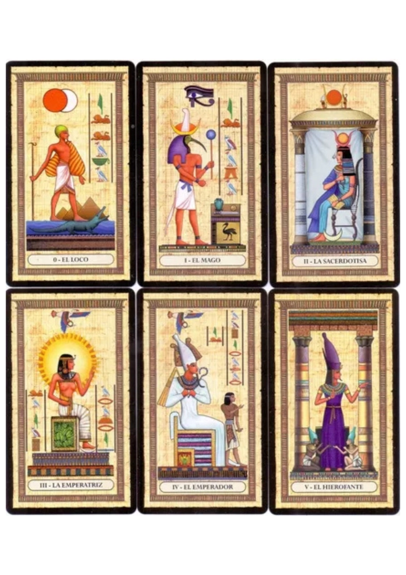 EL TAROT EGIPCIO (LIBRO + CARTAS) - 2