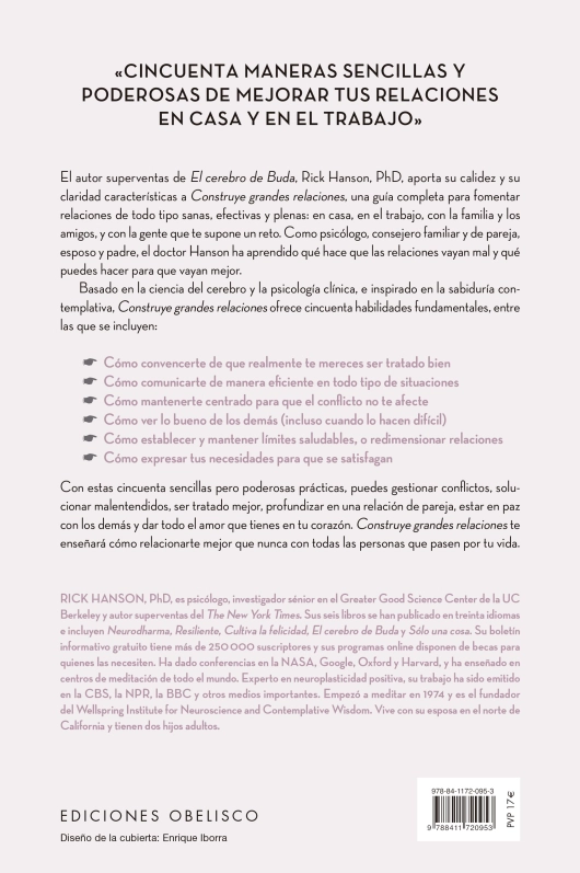 LIBRO CONSTRUYE GRANDES RELACIONES - DR. RICK HANSON - 2