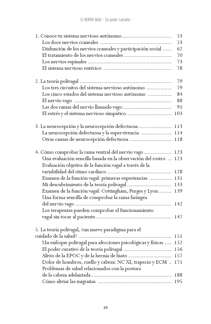 LIBRO EL NERVIO VAGO. SU PODER SANADOR - ROSENBERG STANLEY - 3