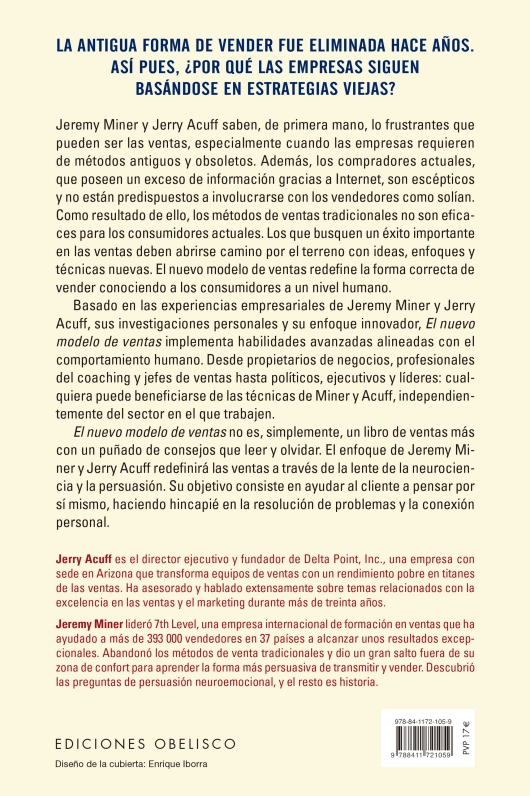 LIBRO EL NUEVO MODELO DE VENTAS - JERRY ACUFF - 2