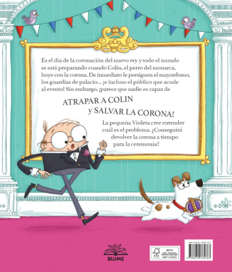 LIBRO LA HUIDA DE COLIN CON LA CORONA - ROSALIND SPA - 4