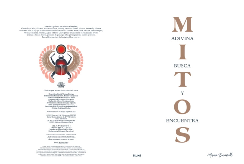 LIBRO MITOS. ADIVINA, BUSCA Y ENCUENTRA - MANON BUCCIARELLI - 2