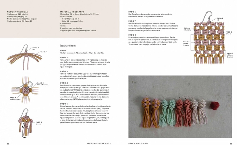 LIBRO MACRAMÉ: ACCESORIOS - FANNY ZEDENIUS - 2