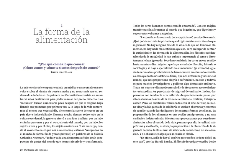 DAR FORMA A LO COTIDIANO - 2
