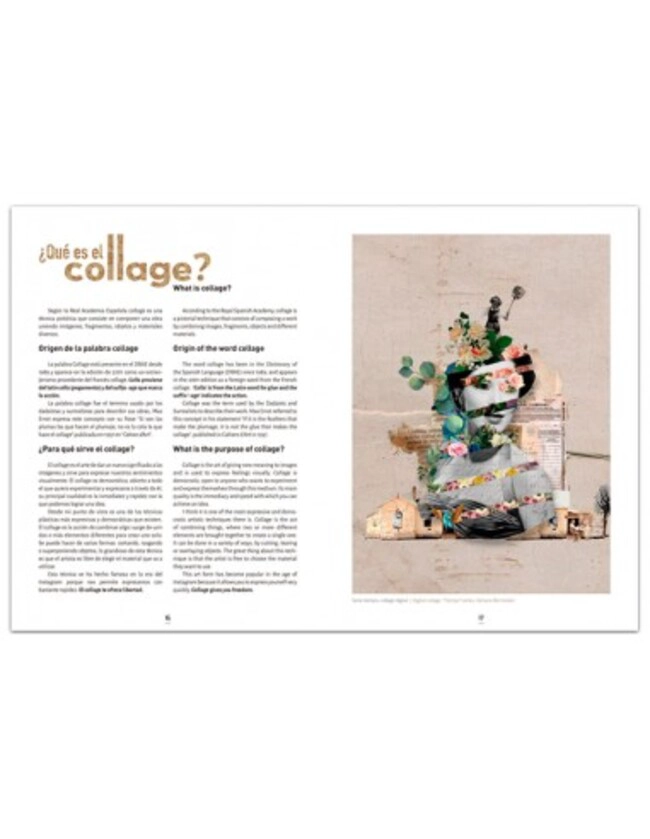 LIBRO THE ABC OF COLLAGE - ADRIANA BERMUDEZ - 2