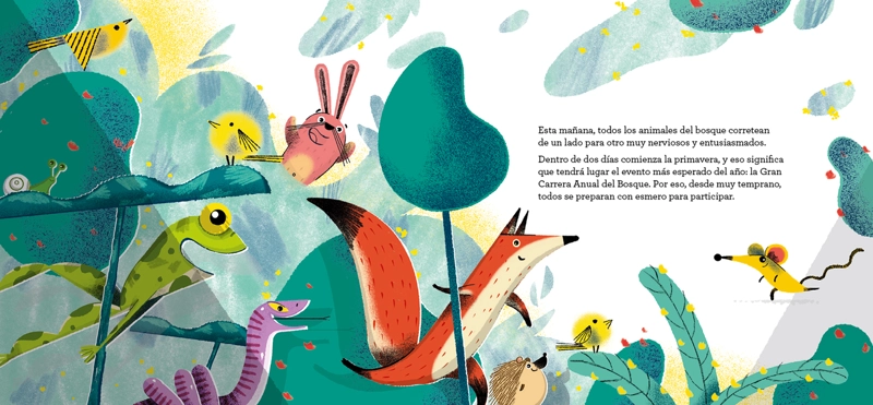 LIBRO LA GRAN CARRERA DE LOS ANIMALES - JOSÉ CARLOS ROMÁN - 2