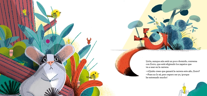 LIBRO LA GRAN CARRERA DE LOS ANIMALES - JOSÉ CARLOS ROMÁN - 5