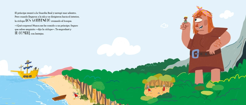 LIBRO DANIELA PIRATA Y LA MALVADA CÍCLOPE - SUSANA ISERN - 4