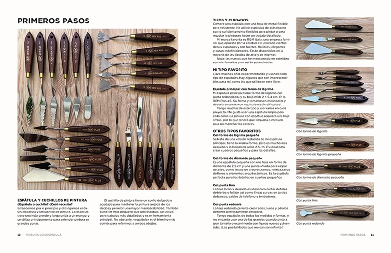 LIBRO PINTURA CON ESPÁTULA - LISA ELLEY - 2