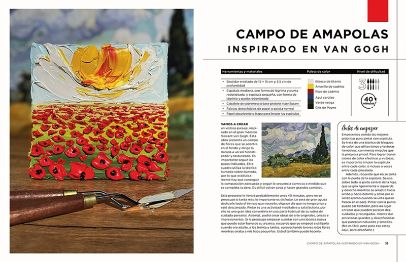 LIBRO PINTURA CON ESPÁTULA - LISA ELLEY - 3