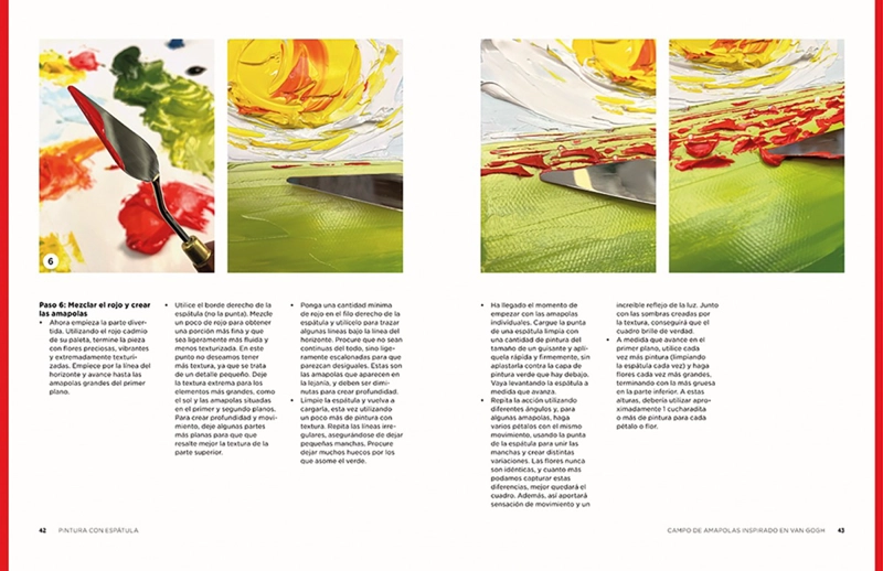LIBRO PINTURA CON ESPÁTULA - LISA ELLEY - 4