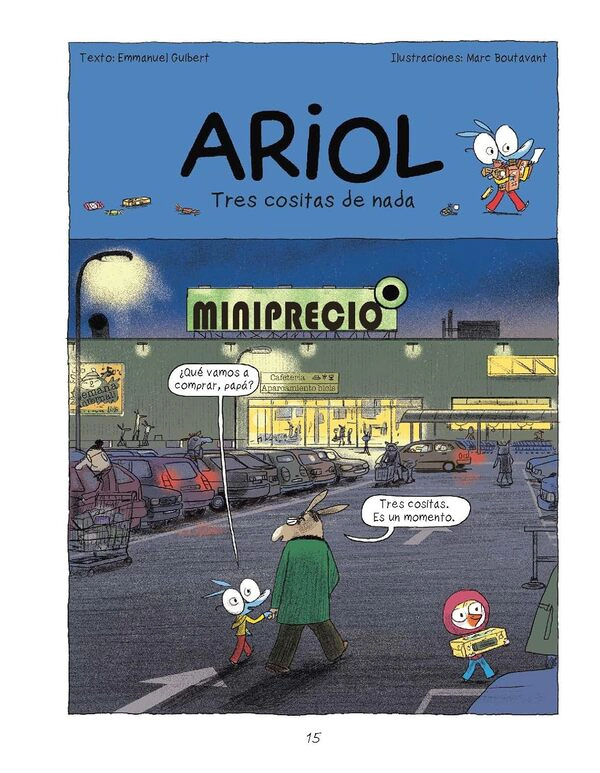LIBRO ARIOL 8. LOS TRES BURROS - EMMANUEL GUIBERT - 2