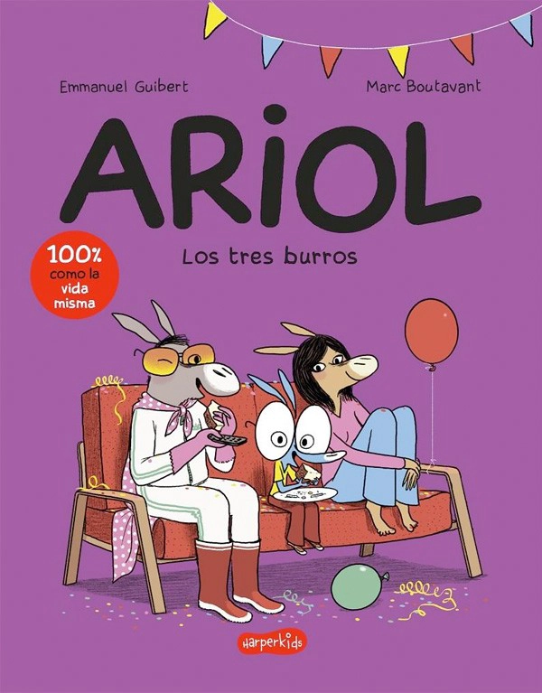 LIBRO ARIOL 8. LOS TRES BURROS - EMMANUEL GUIBERT - 7