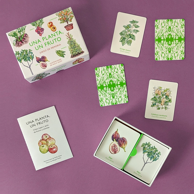 LIBRO UNA PLANTA, UN FRUTO. JUEGO DE MEMORIA - HOLLY EXLEY - 4