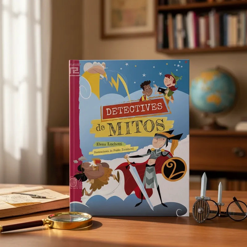 LIBRO DETECTIVES DE MITOS - ELENA LUCHETTI - 2