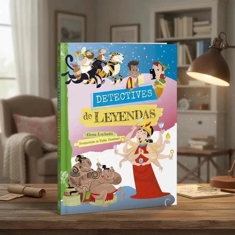 LIBRO DETECTIVES DE LEYENDAS - ELENA LUCHETTI - 2