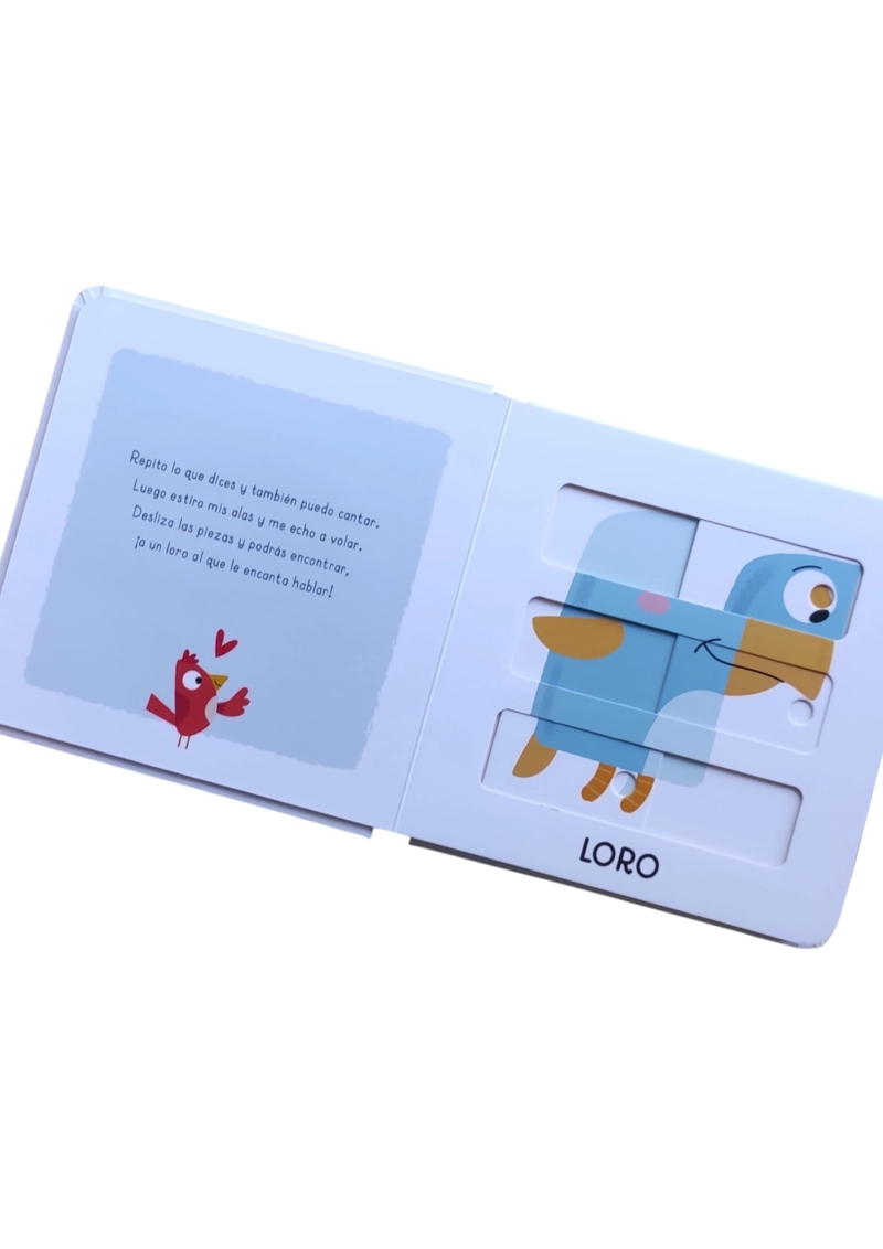 LIBRO MASCOTAS. MI PRIMER PUZLE DESLIZABLE - YOYO BOOKS - 2
