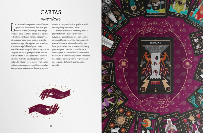 LIBRO MAGIA DEL TAROT - LINDSAY SQUIRE - 3